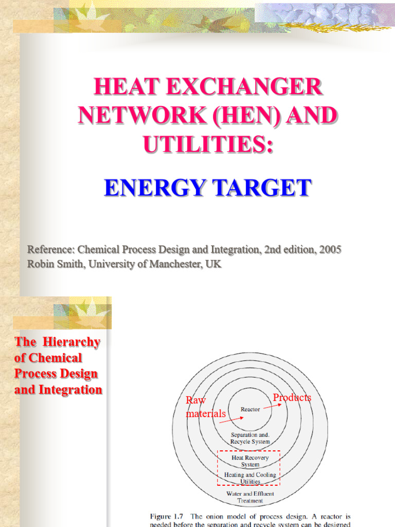 Heat Exchanger Network Energy Targets | PDF | Heat | Steam