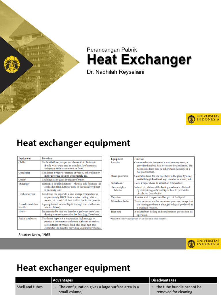 Heat Exchanger Design and Types Guide | PDF | Heat Exchanger | Heat ...