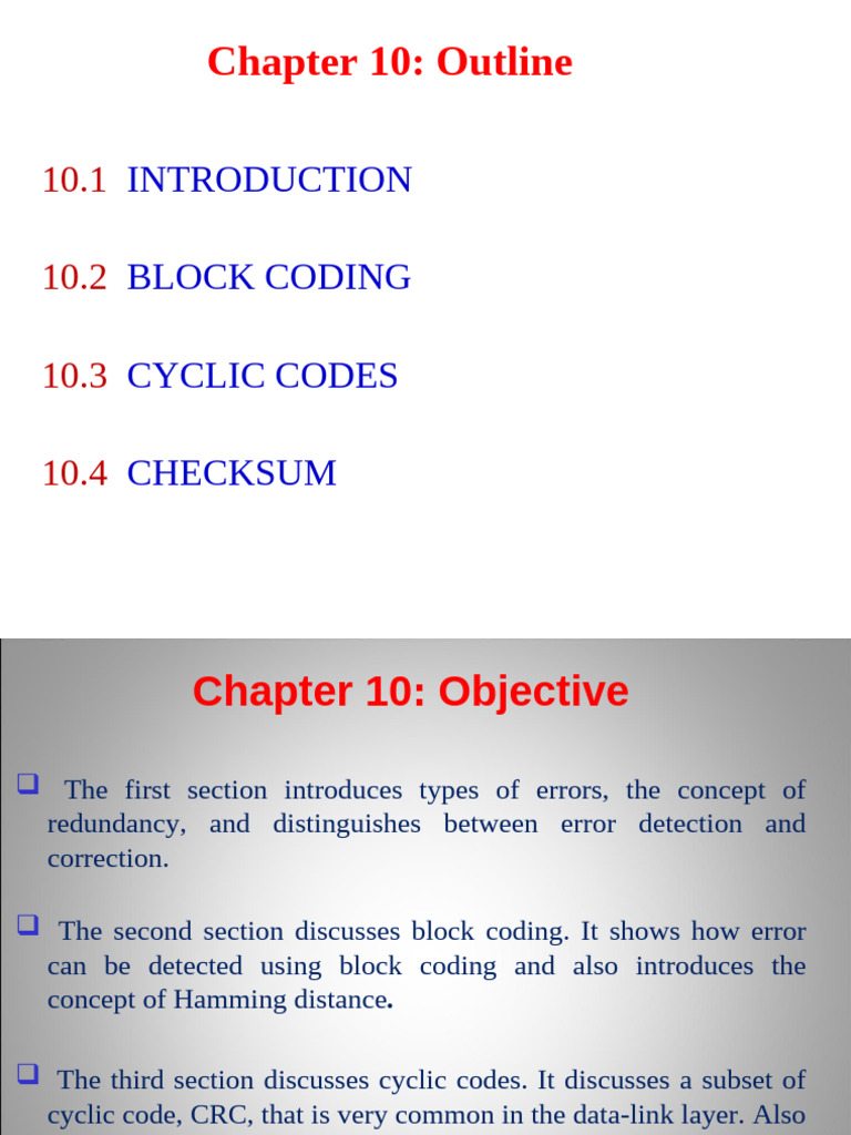 Error Detection and Correction Techniques | PDF | Error Detection And ...