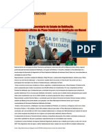 28.03 Diário Riostrense - Rafael Picciani, secretário de Estado de Habitação, implementa oficina do Plano Estadual de Habitação em Macaé