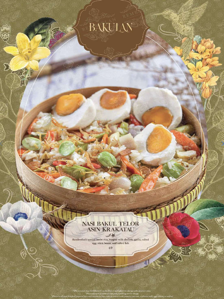 Menu Remboelan | PDF