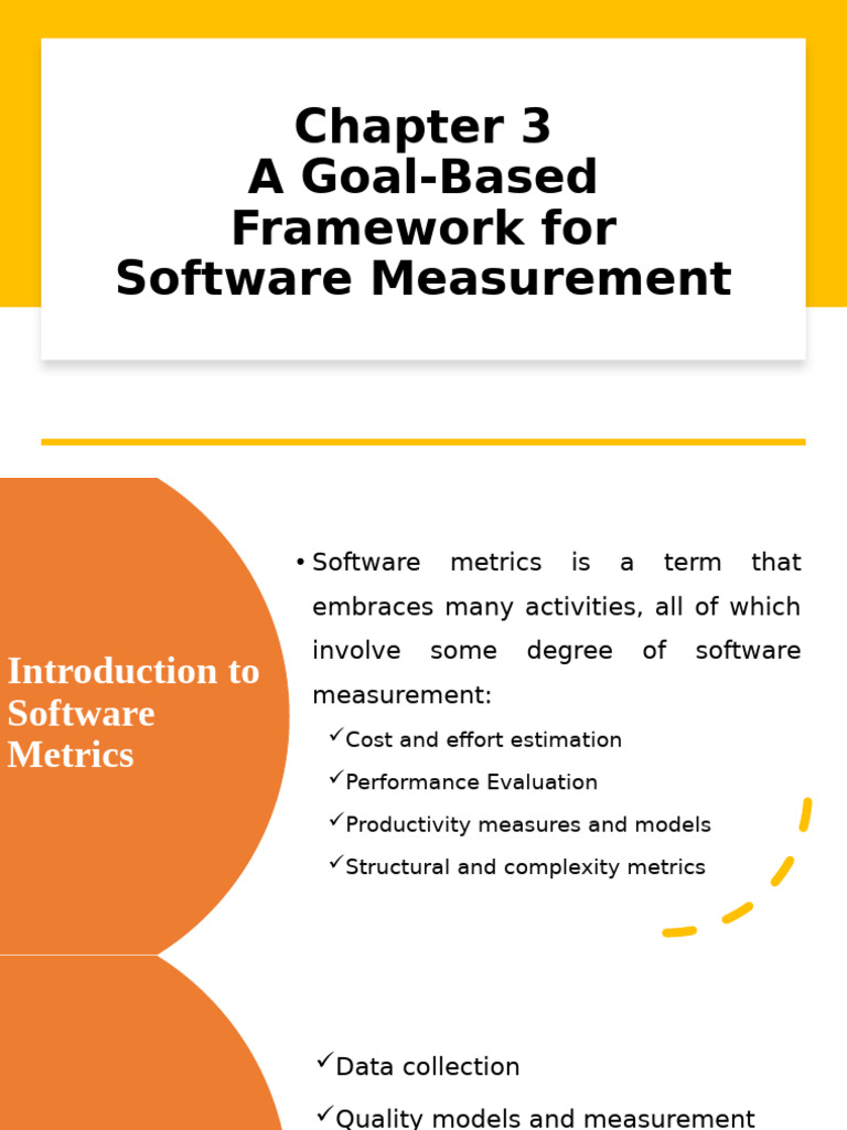 Goal-Based Software Measurement Framework | PDF | Software ...