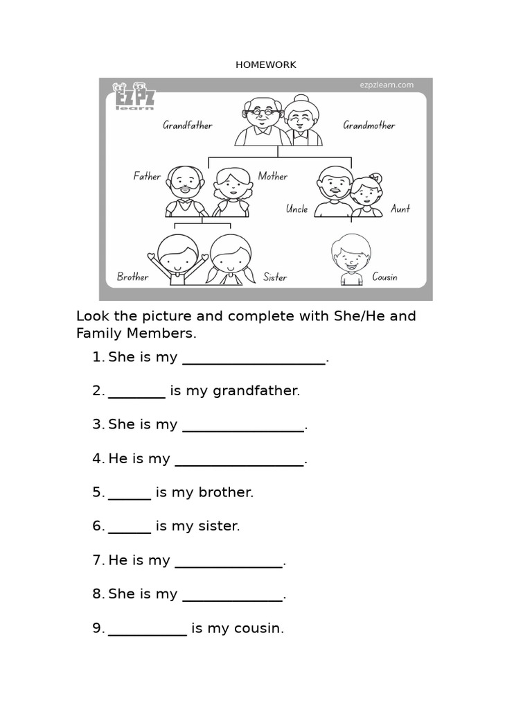 Homework Third Grade | PDF