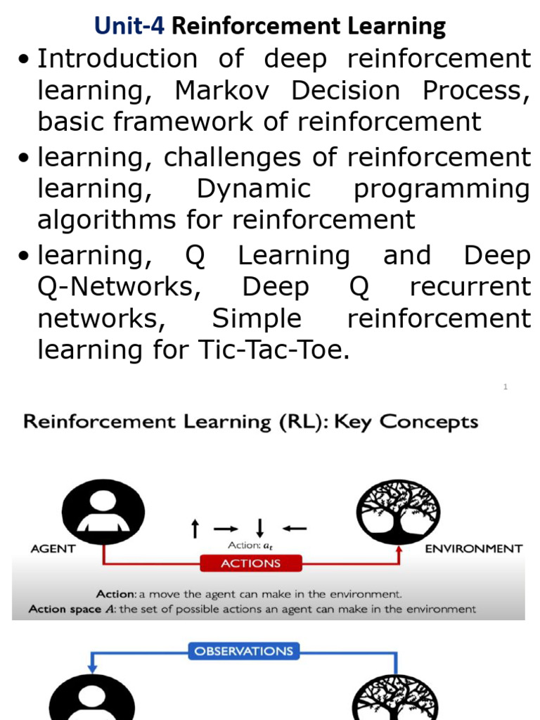 Deep Reinforcement Learning Overview | PDF | Markov Chain | Dynamic ...