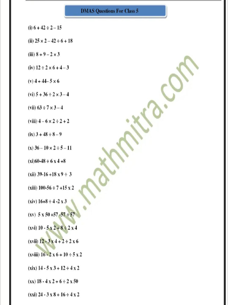 CL 4 DMAS | PDF