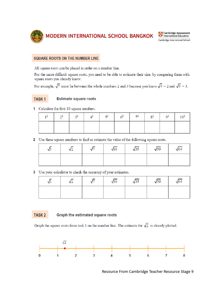 Cambridge Teacher Resource Stage 9 Guide | PDF