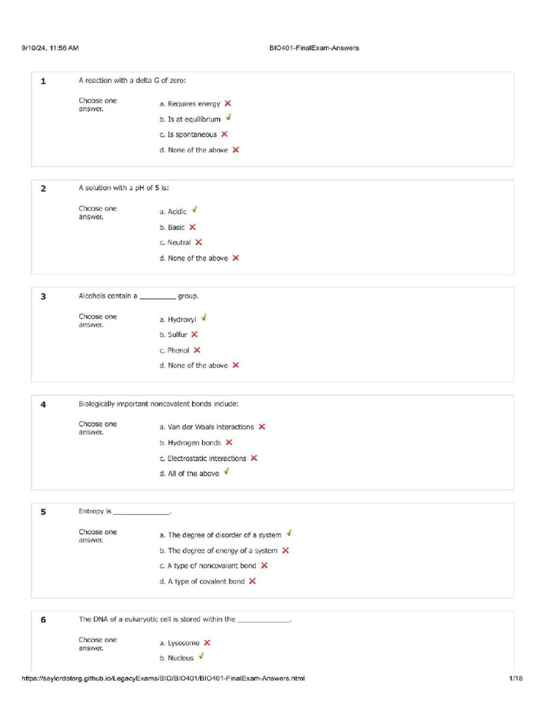 Bio 1 | PDF