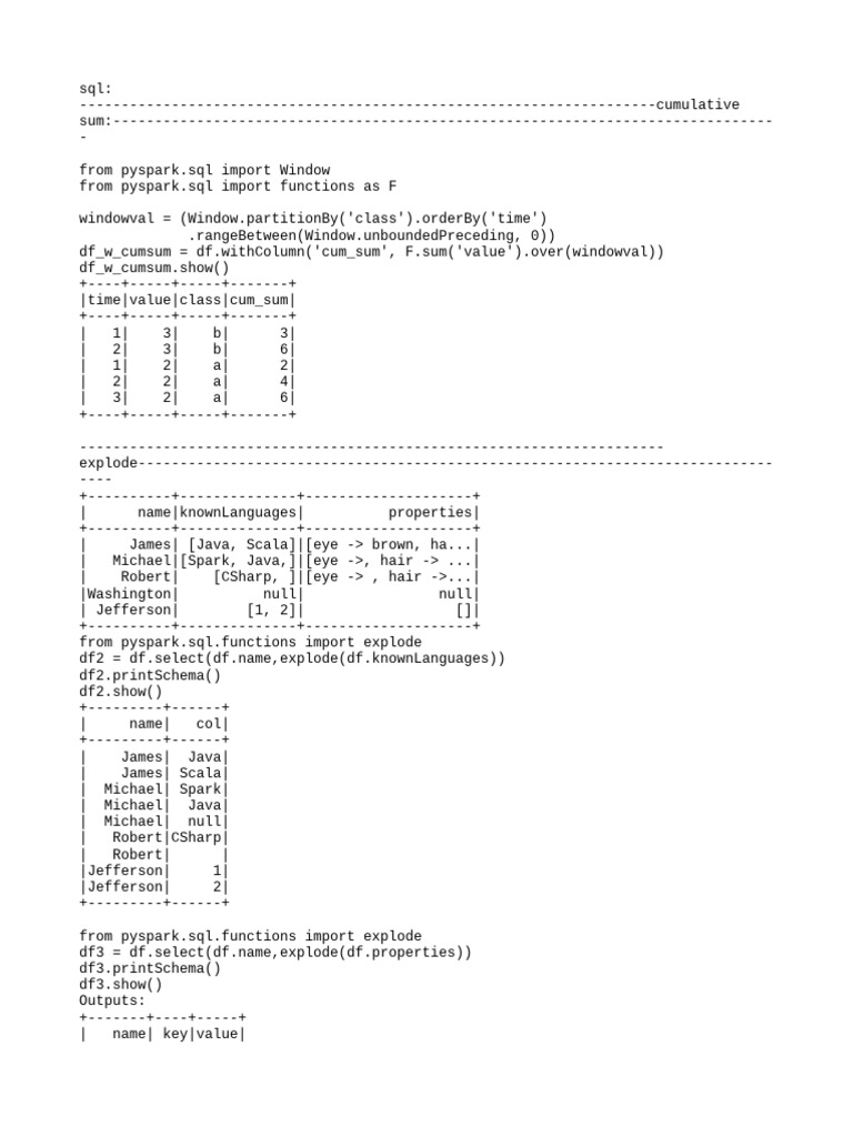 Py Spark | PDF | Java Script | Computer Science