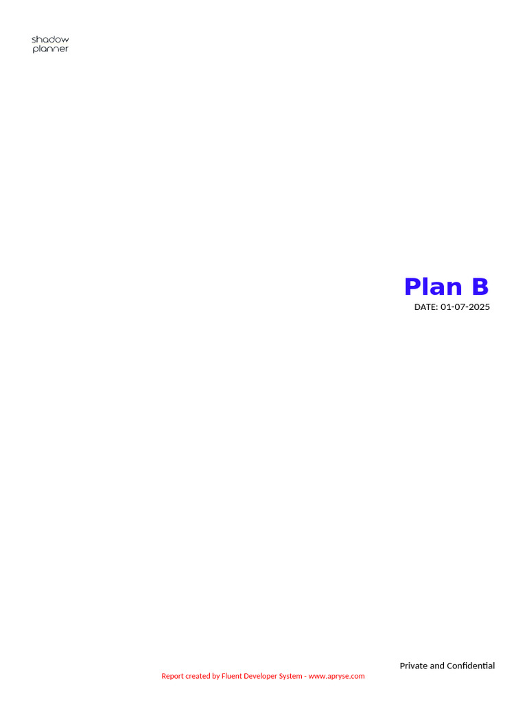 Draft - Plan B | PDF