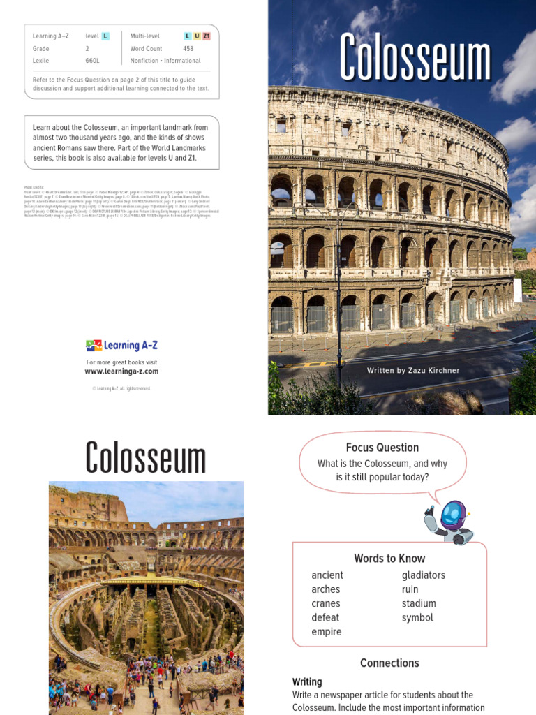 Explore the Colosseum: Ancient Rome's Icon | PDF | Roman Empire | Gladiator