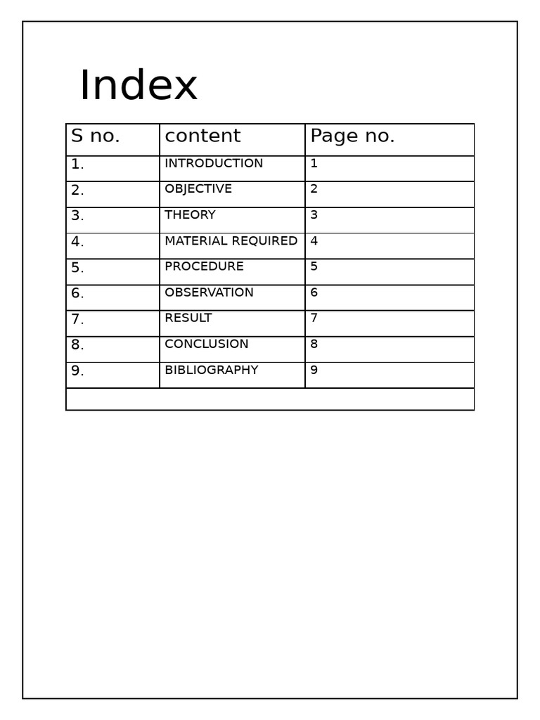 Comprehensive Research Document Index | PDF
