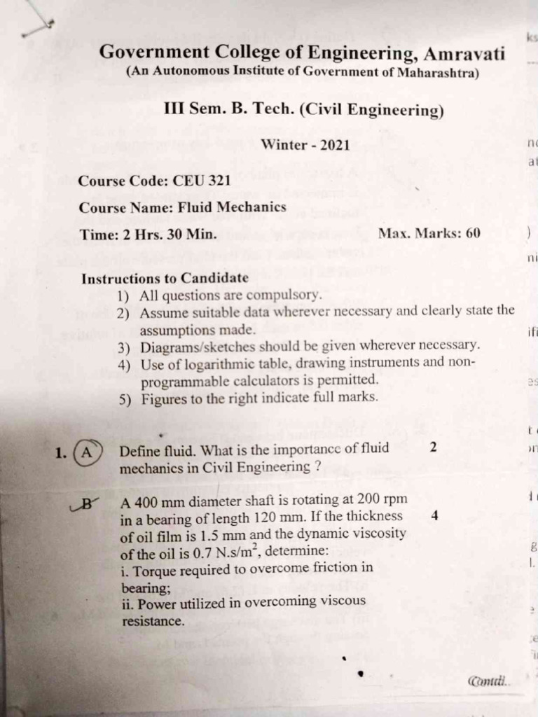 FM PYQs | PDF