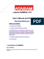 Dataram User Manual 35