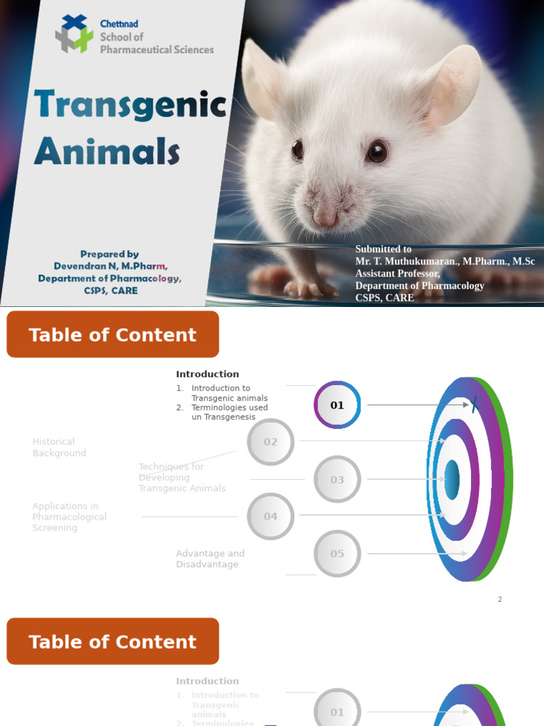 Transgenic Animals: Techniques & Applications | PDF | Transgene | Plasmid