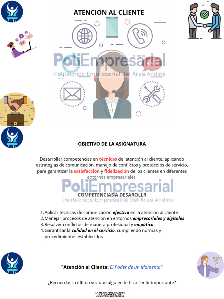 Estrategias Efectivas de Atención al Cliente | PDF | Servicio al ...