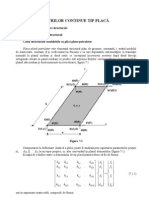 Capitolul - 7 - Statica Structurilor Continue Tip Placa