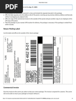 Shaw Direct Receiver Return Instructions | PDF