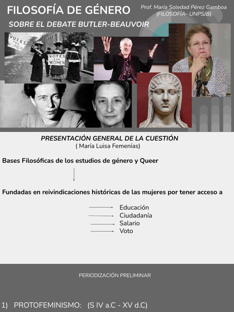 Filosofía de Genero | PDF | Género | Estudios de género