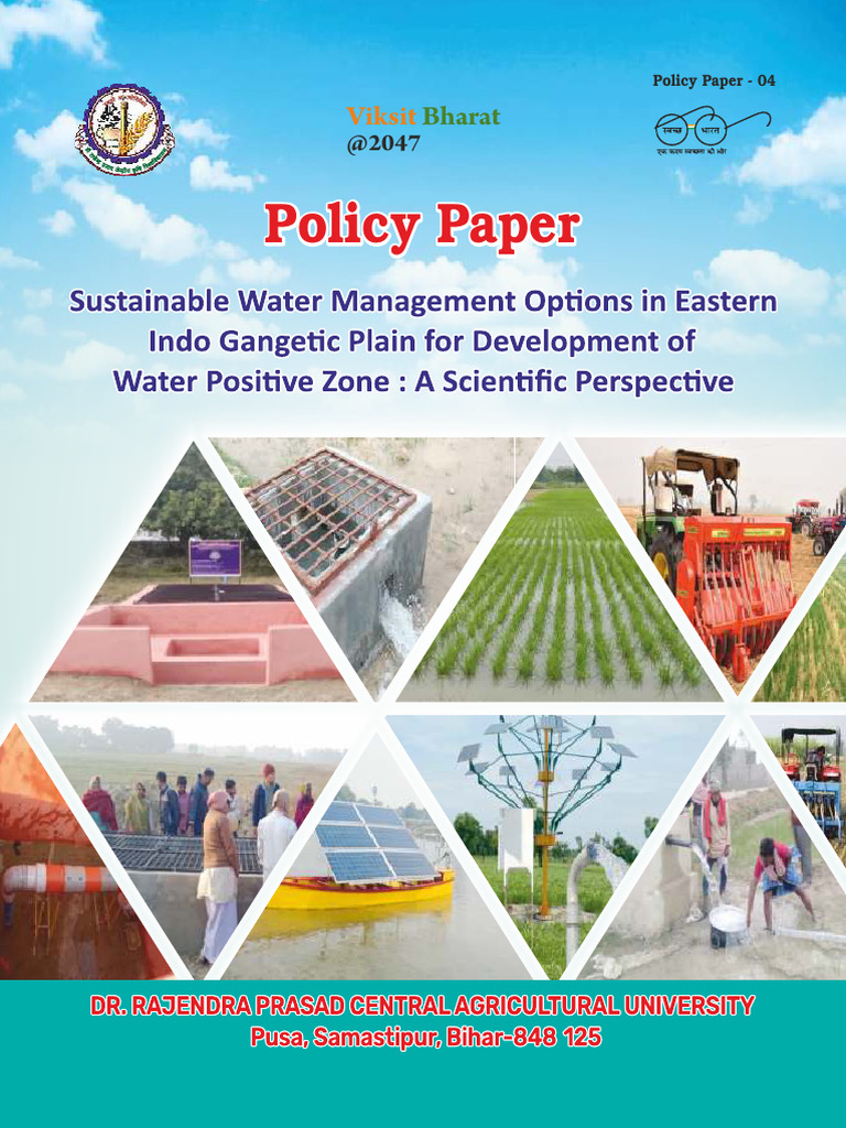 Policy Paper 4 13-01-2025 Final - CDR | PDF | Water Resources | Groundwater