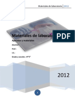 Materiales de Laboratorio