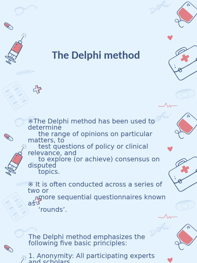 2021.5.13 The Delphi Method | PDF | Expert
