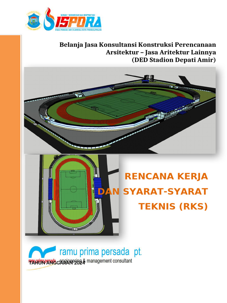 RKS Jasa Konsultansi Konstruksi 2024 | PDF