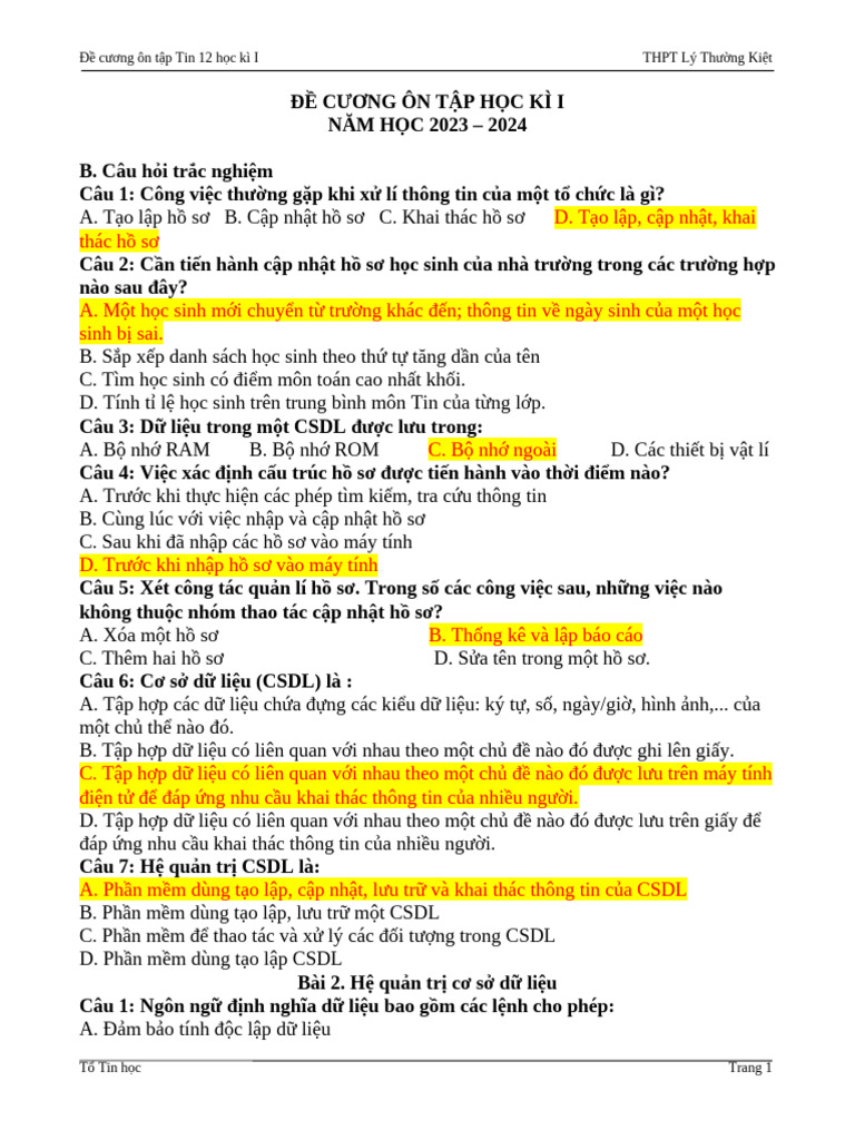 Tin 12 | PDF