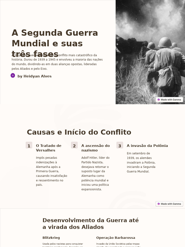 A-Segunda-Guerra-Mundial-e-suas-tres-fases 2 | PDF | Alemanha nazista ...