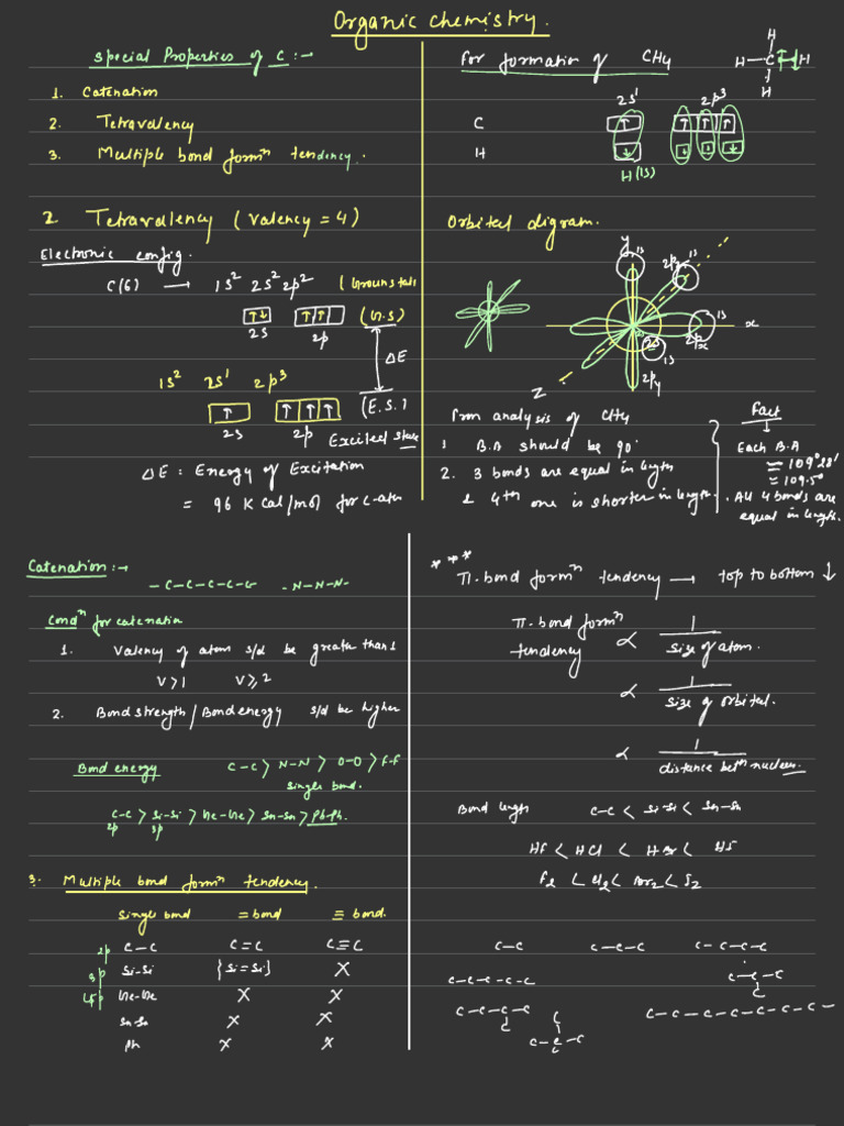 Key Concepts in Organic Chemistry | PDF | Valence (Chemistry) | Applied ...