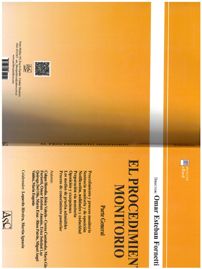 Procedimiento Monitorio | PDF