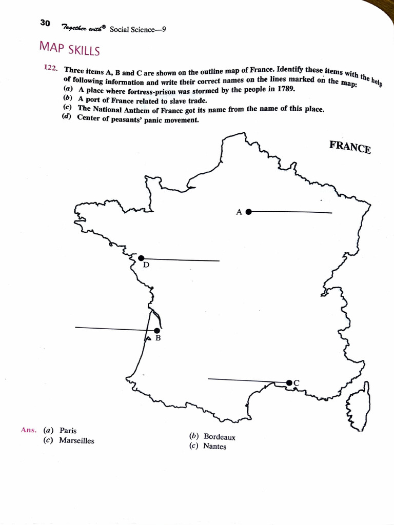 Class Ix Map Work | PDF