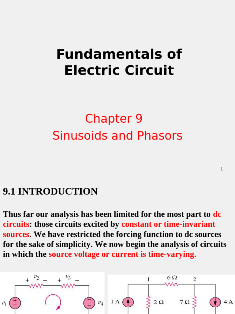 9 Foundermentals of Circuits Chapter9 2024 | PDF | Sine Wave ...