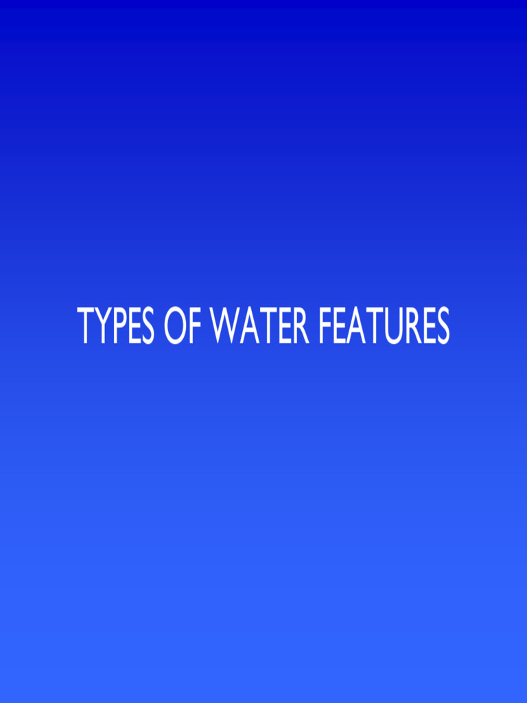 Water Feature Design Techniques Guide | PDF | Turbulence | Water