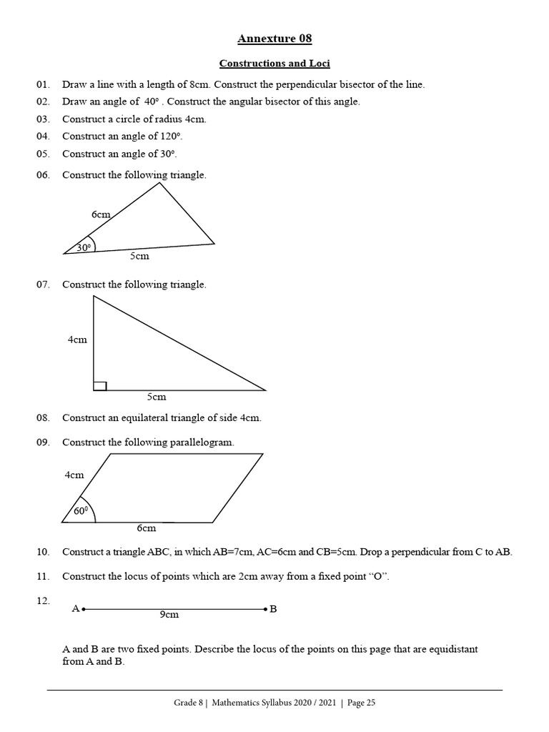 Construction, Loci, Vectors | PDF | Subtraction | Euclidean Vector