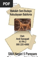 Download Makalah Seni Budaya  Babilonia mancanegara by Andi Sanapati SN93962841 doc pdf