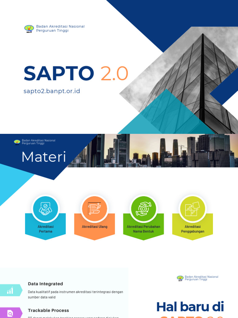 Pembaruan SAPTO 2.0 untuk Akreditasi | PDF