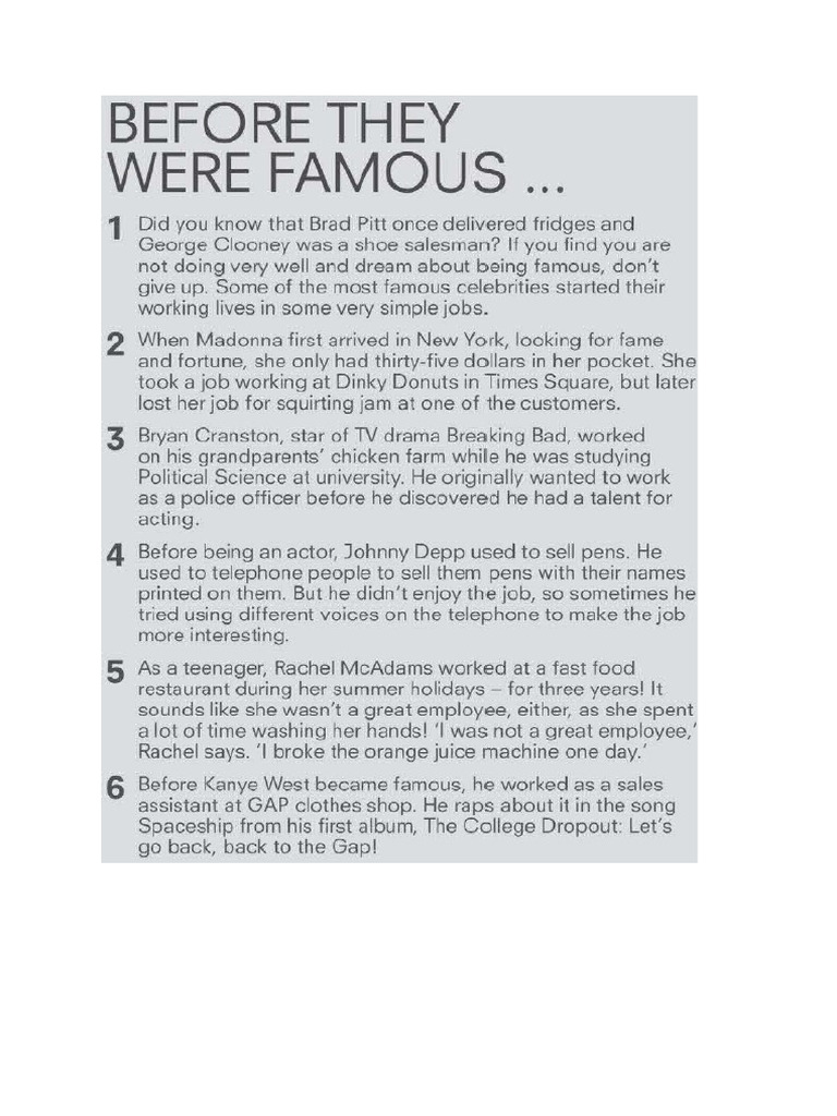 Fun Facts | PDF