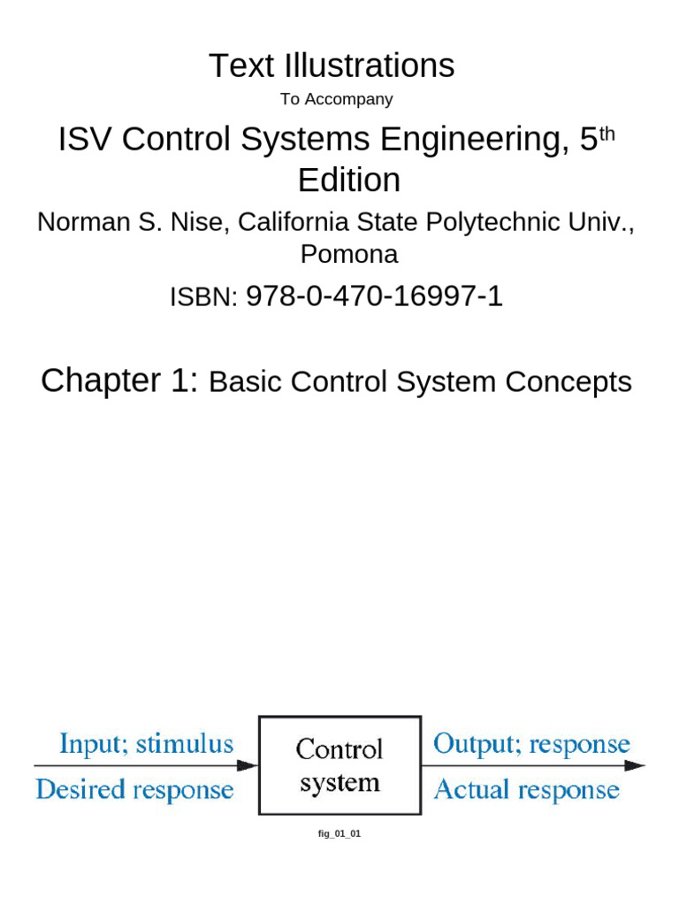 Control Systems Engineering Illustrations | PDF