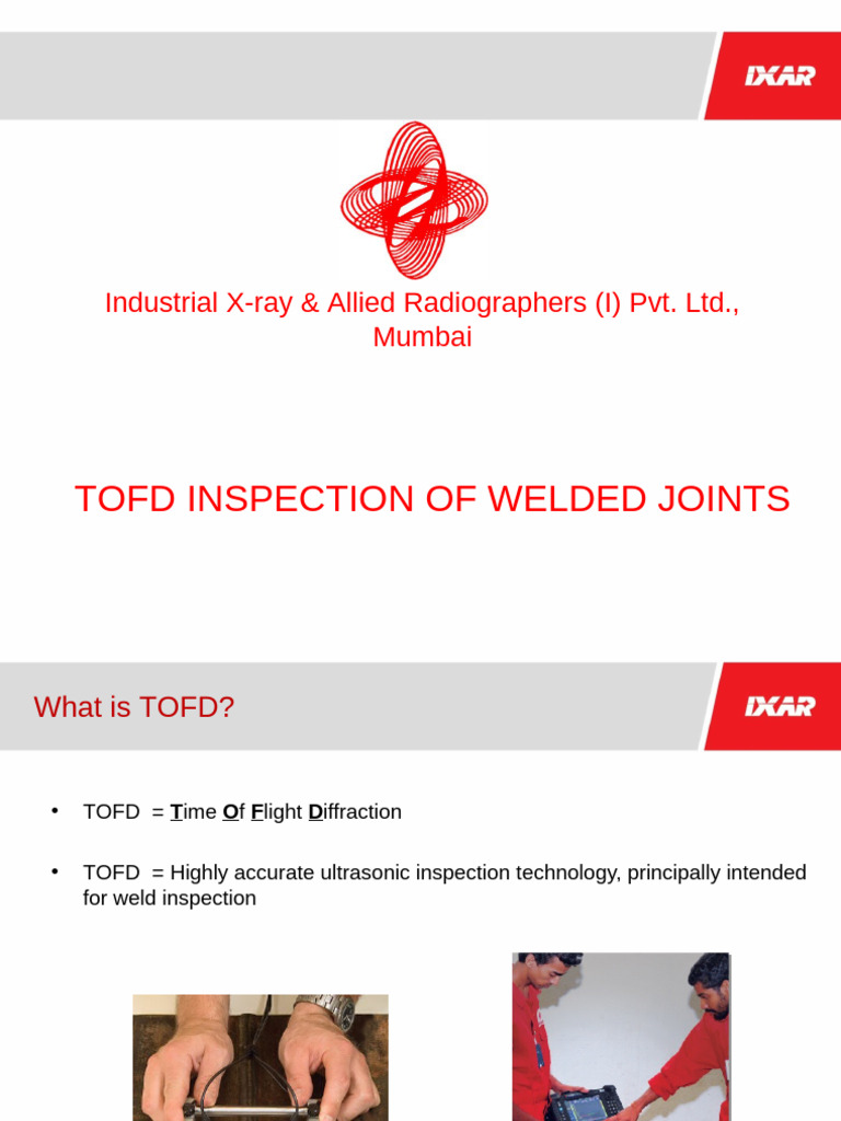 TOFD Weld Inspection Overview | PDF | Waves | Diffraction