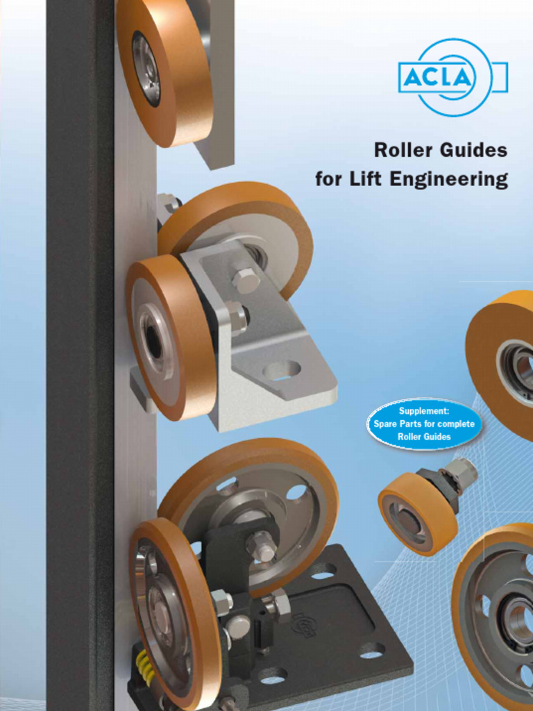 ACLA Roller Guides for Lift Engineering | PDF | Nut (Hardware ...
