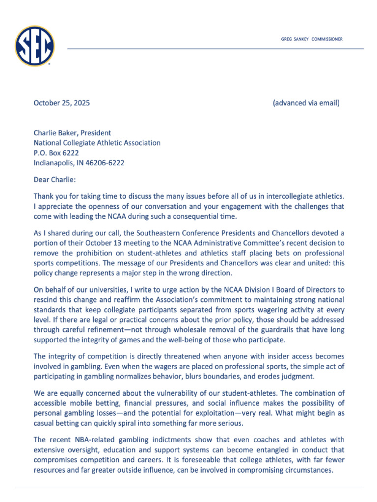 Sec Letter | PDF