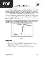 24 Acid-Base Titration