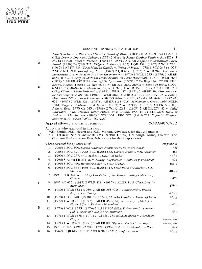 Modak Judgment Analysis: SCC 2008 | PDF | Supreme Court Of The United ...