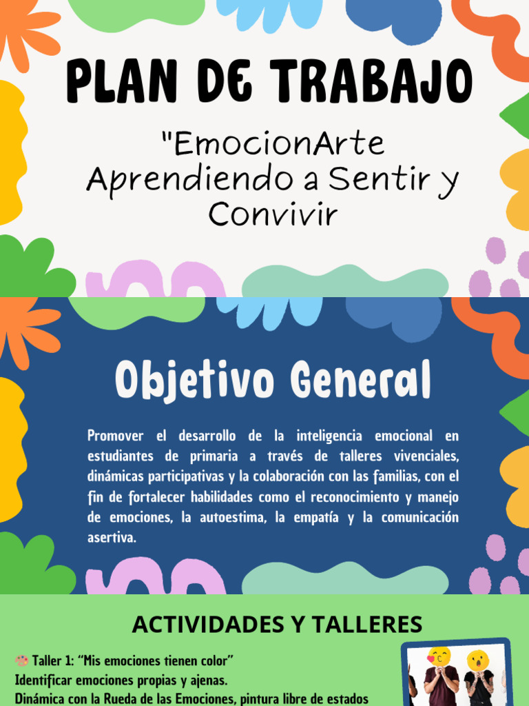Talleres de Inteligencia Emocional Infantil | PDF | Las emociones ...