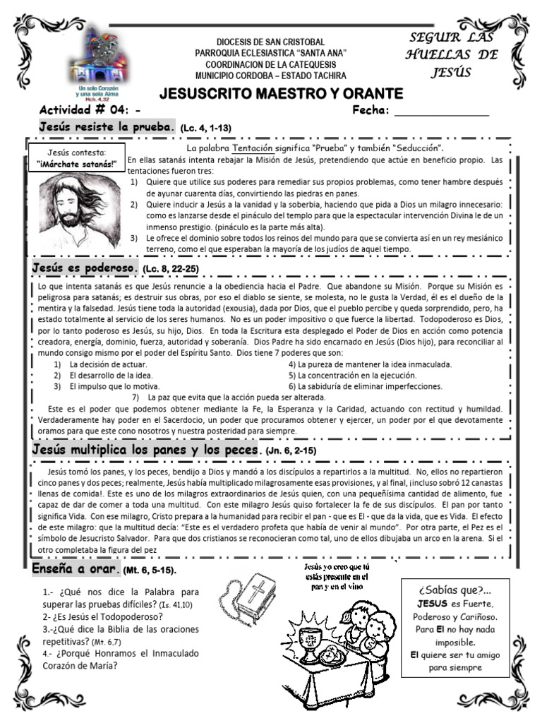 Conocer A Jesus 01 Pdf María Madre De Jesús Oración