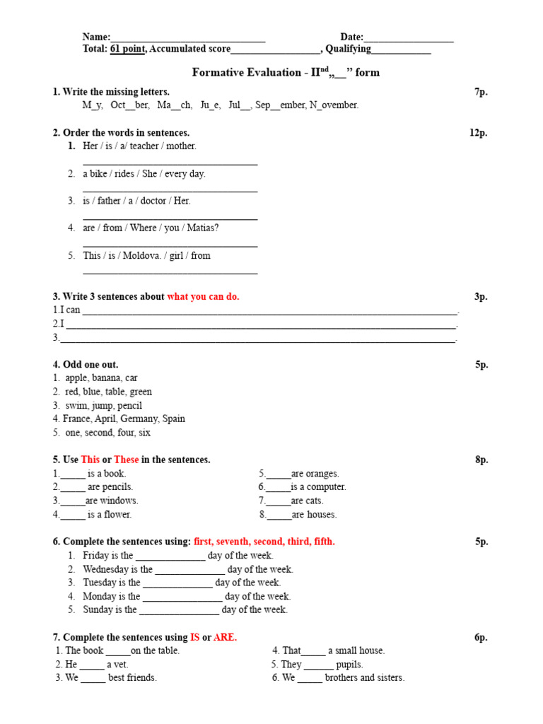 Formative Evaluation Worksheet for Students | PDF | Chess | Chess Openings
