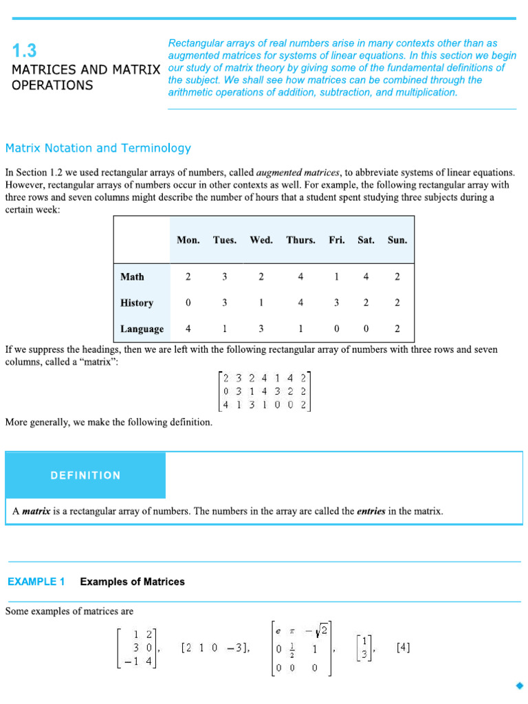 Math 103 Sec 1.3 | PDF