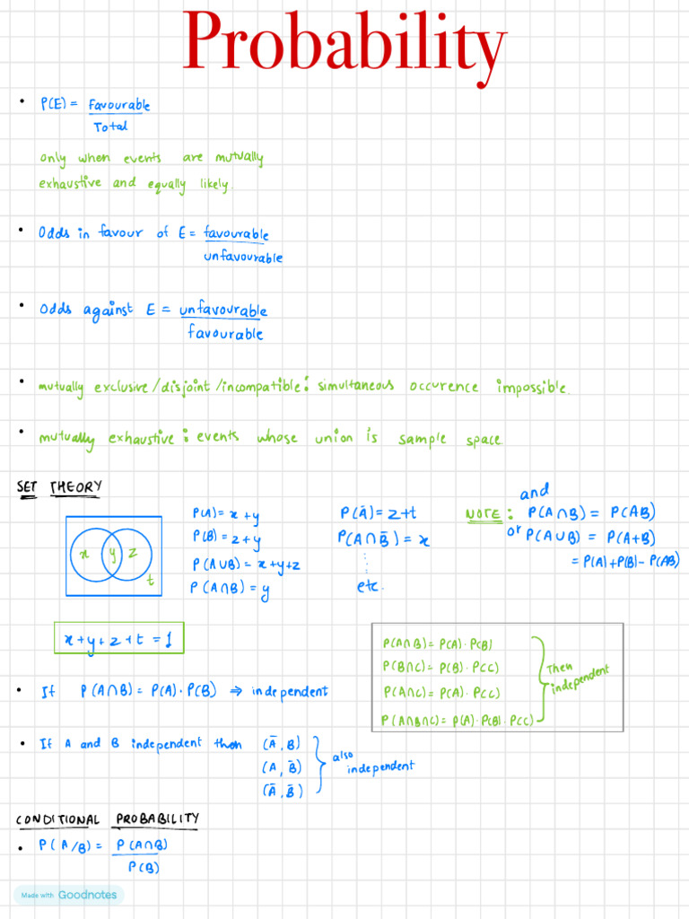 Probability and Statistical Distributions | PDF | Statistical Analysis ...