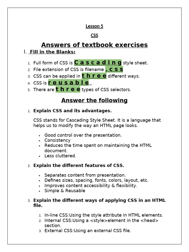 CSS Basics and Web Design Examples | PDF | Web Development | World Wide Web