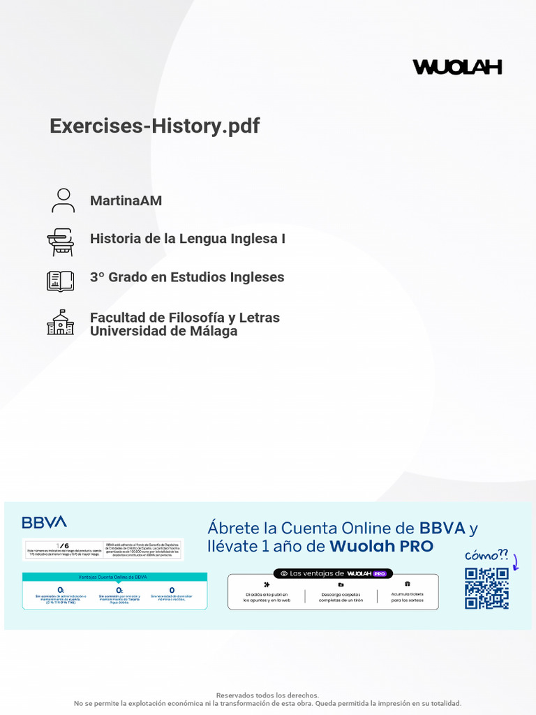 Free Exercises History | PDF